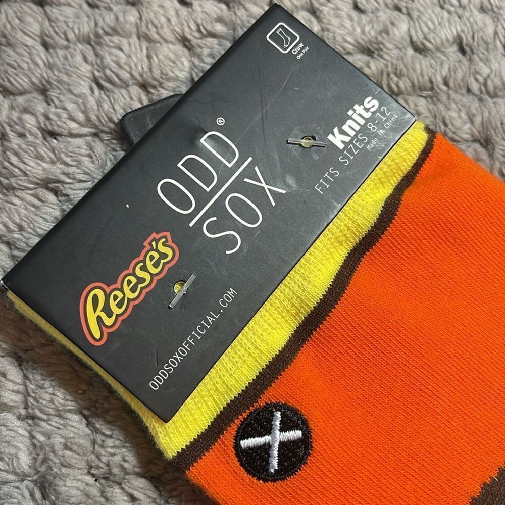 NWT odd sox Reese’s socks - Picture 2 of 6